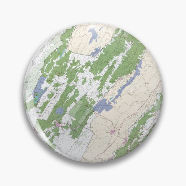 Item preview, George Washington National Forest Map (1989) Virginias Woodland Preserve Chart designed and sold by BravuraMedia.