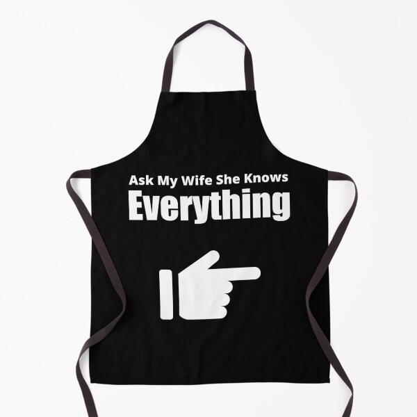 Item preview, Ask My Wife She Knows Everything designed and sold by Avishy.