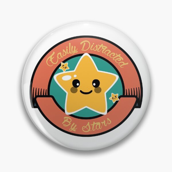 Item preview, Easily Distracted By Stars 5 designed and sold by DesignerCloudDC.