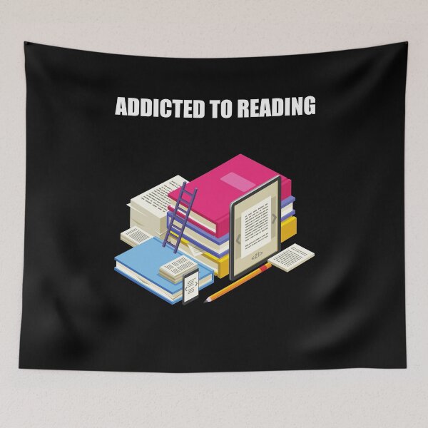 Item preview, Addicted To Reading designed and sold by Avishy.