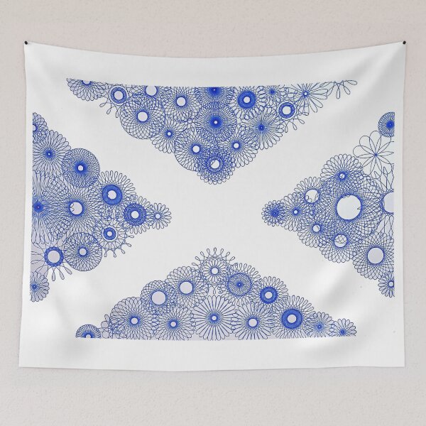 Item preview, Spirograph Saltire designed and sold by SpiroCat.