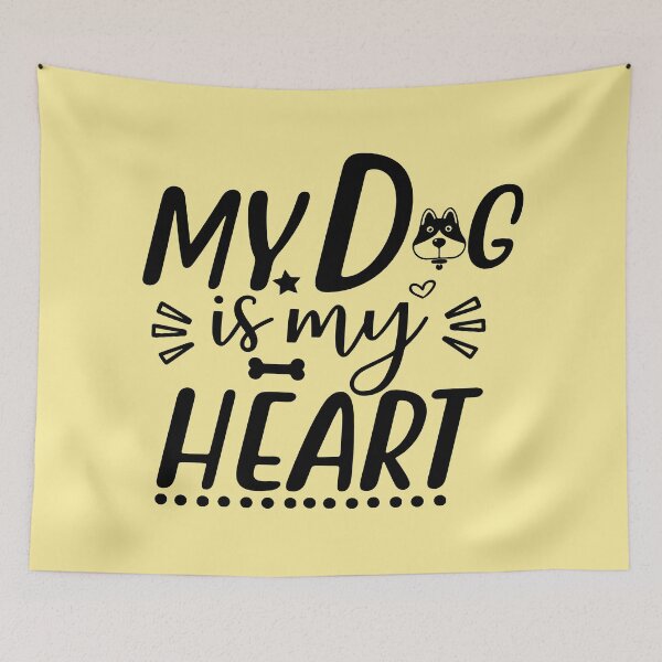 Item preview, My dog is my heart  designed and sold by Domenico Scalise.