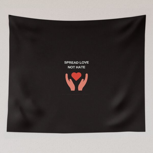 Item preview, Spread love design designed and sold by PositiverVibe.