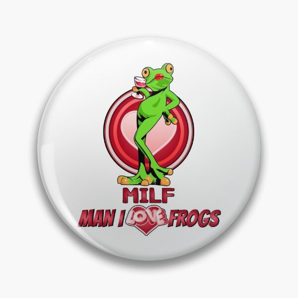 Artikelvorschau, MILF Mann ich liebe Frösche, lustiger Frosch entworfen und verkauft von Lekrock.