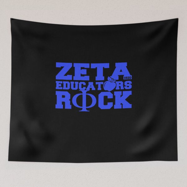Item preview, Zeta Educators Teachers Professors Rock , Designer designed and sold by JOSEFONSECA1.