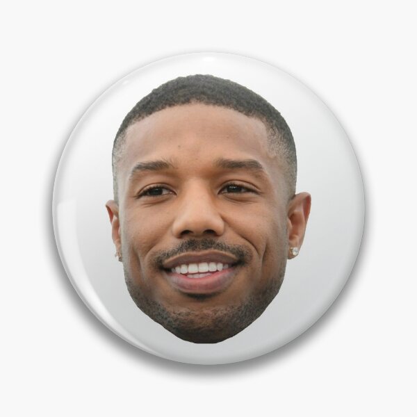 Item preview, Michael B Jordan heads designed and sold by Fiona Shorts.