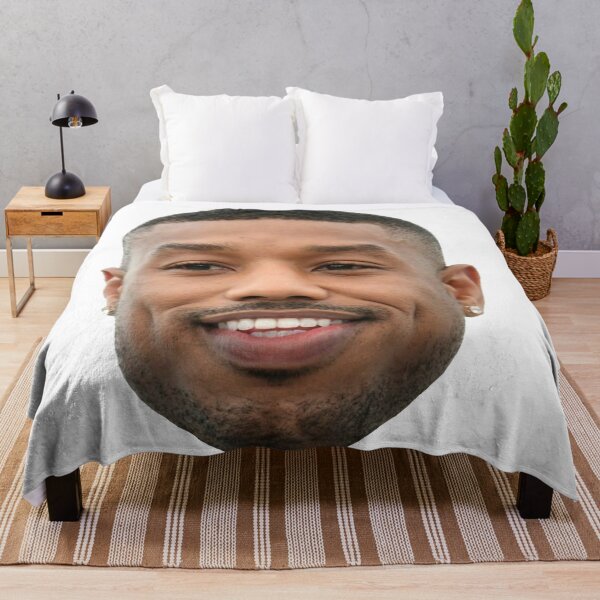Item preview, Michael B Jordan heads designed and sold by Fiona Shorts.
