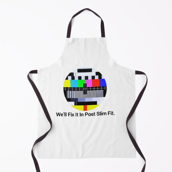 Item preview, We'll Fix it in Post SMPTE Standard Definition Television Color Bars slim fit designed and sold by Mr Wolf.