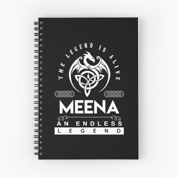 Item preview, Meena Name T Shirt - Meena The Legend Is Alive - An Endless Legend Gift Item Tee designed and sold by eroscamila.