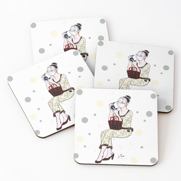 Item preview, Office Lady on the Train - 1 designed and sold by jennipea.