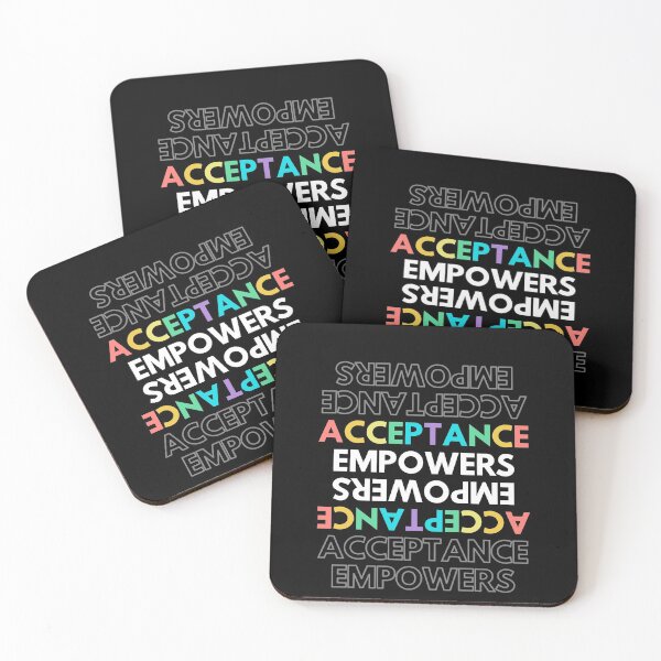 Item preview, Pride acceptance design designed and sold by PositiverVibe.
