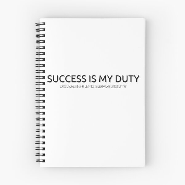 Item preview, SUCCESS IS MY DUTY 2 designed and sold by KingsManKind.