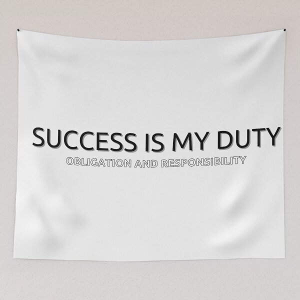 Item preview, SUCCESS IS MY DUTY 2 designed and sold by KingsManKind.