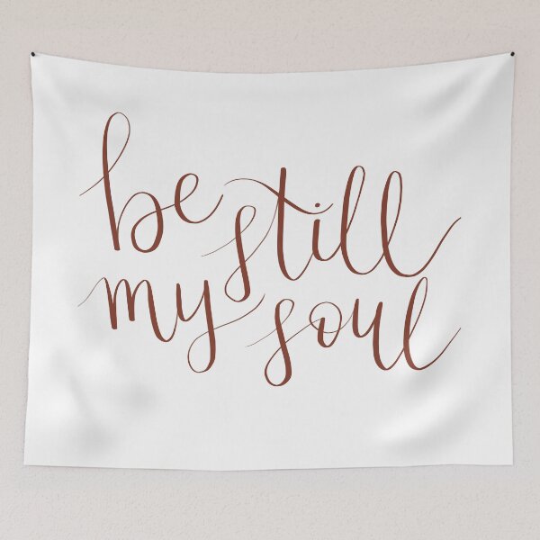 Item preview, Be Still my Soul (Rust) designed and sold by hsjdesigns.