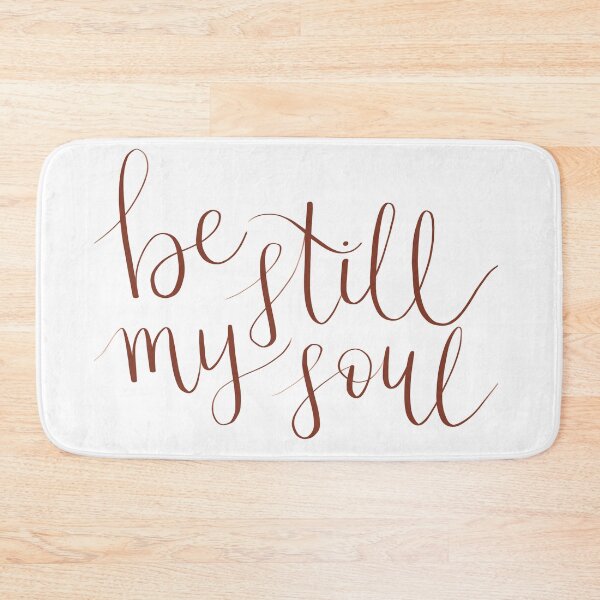 Item preview, Be Still my Soul (Rust) designed and sold by hsjdesigns.
