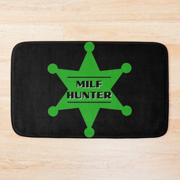 Item preview, MILF Hunter Green Badge designed and sold by CaitU.