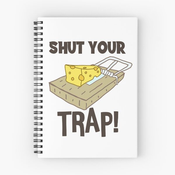Item preview, Shut Your Trap (Light) designed and sold by the-krisney-way.