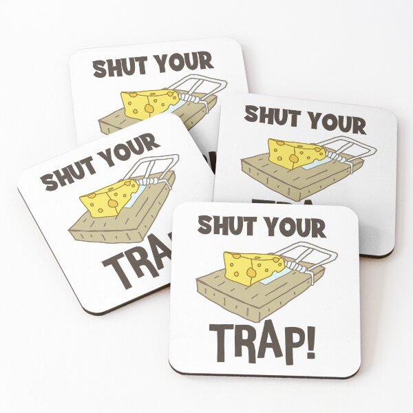 Item preview, Shut Your Trap (Light) designed and sold by the-krisney-way.