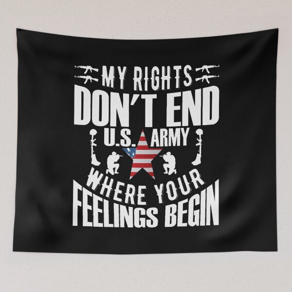 Item preview, My Right Dont End Where Your Feelings Begin designed and sold by marytrou.