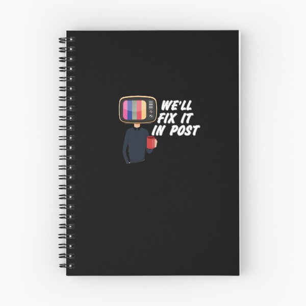 Item preview, We'll Fix it in Post SMPTE Standard Definition Television Color Bars  slim fit  designed and sold by Mr Wolf.