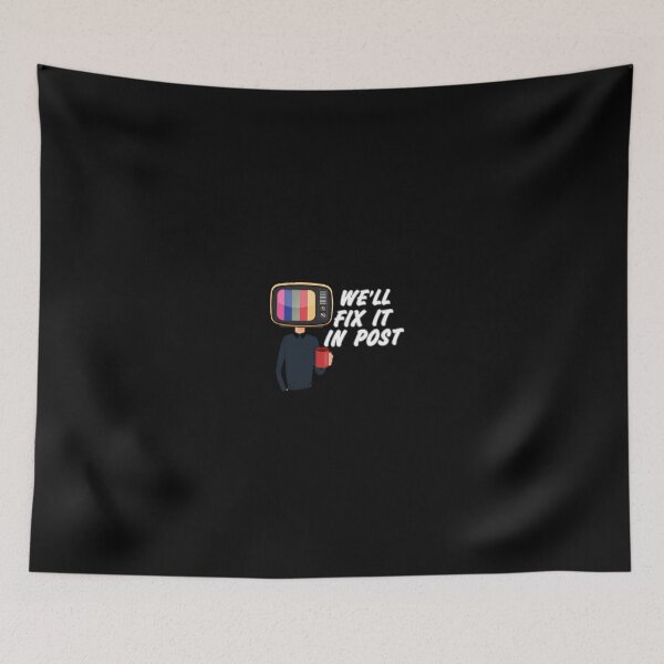 Item preview, We'll Fix it in Post SMPTE Standard Definition Television Color Bars  slim fit  designed and sold by Mr Wolf.