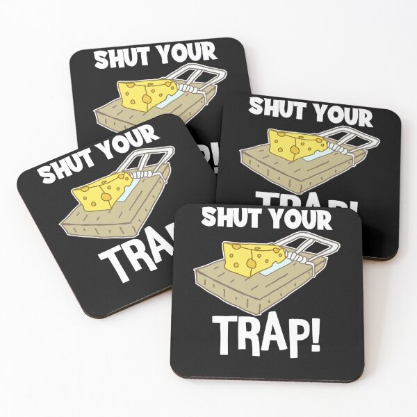Item preview, Shut Your Trap (Dark) designed and sold by the-krisney-way.