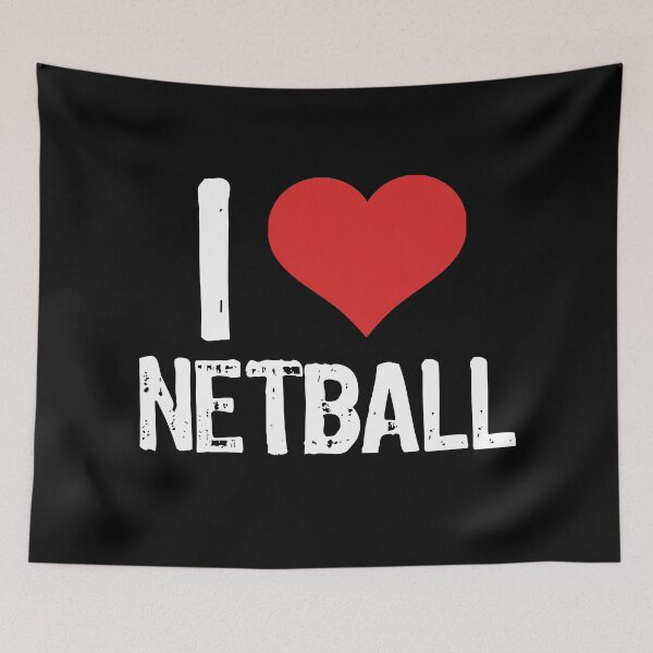 Item preview, I Love Netball designed and sold by The "I Love Everything" Shop.