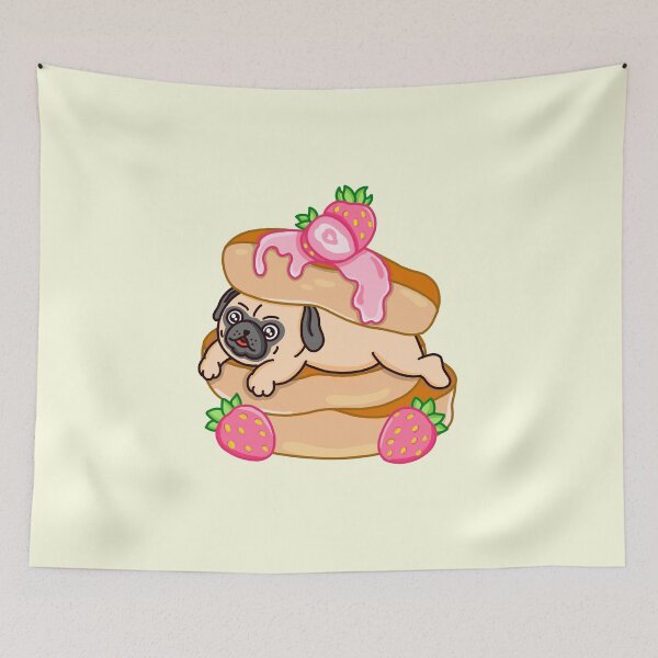 Item preview, Pug Pancakes designed and sold by Kimprut.