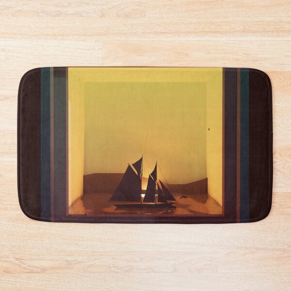 Item preview, Tall ship paper cut out style artwork designed and sold by vixfx.
