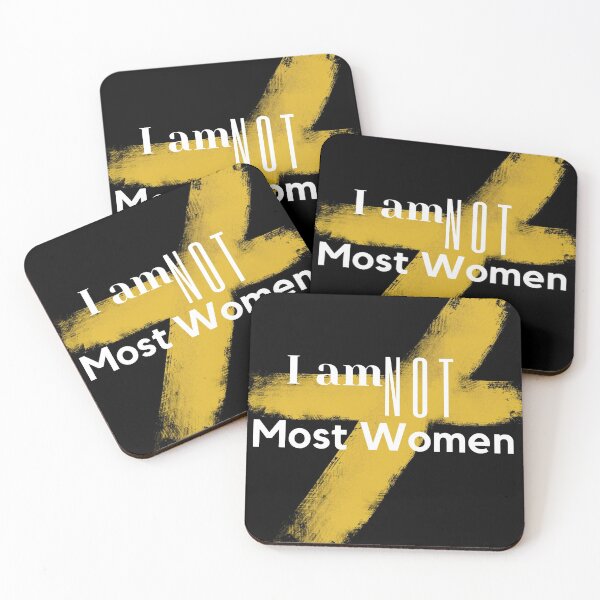 Item preview, I am not most women yellow designed and sold by ronymishra.