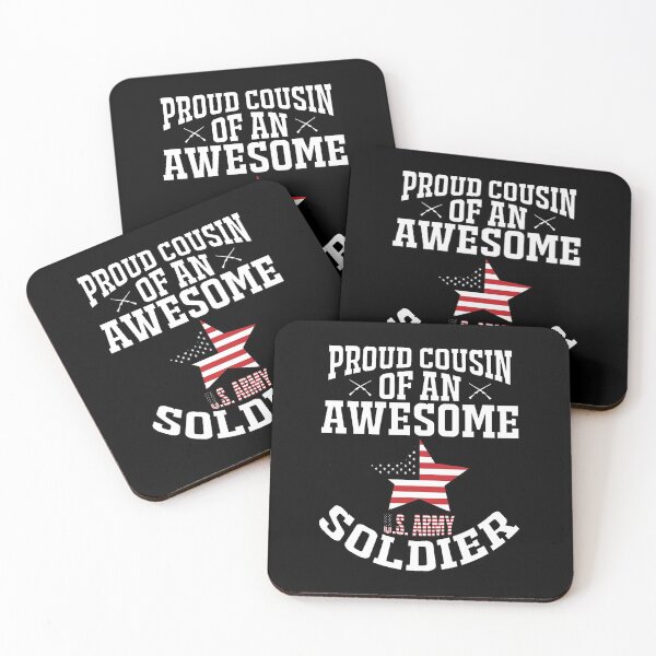 Item preview, Proud Cousin Of An A Wesome US Army Soldier designed and sold by marytrou.