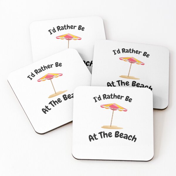Item preview,  I'd Rather Be At The Beach designed and sold by 77ART.