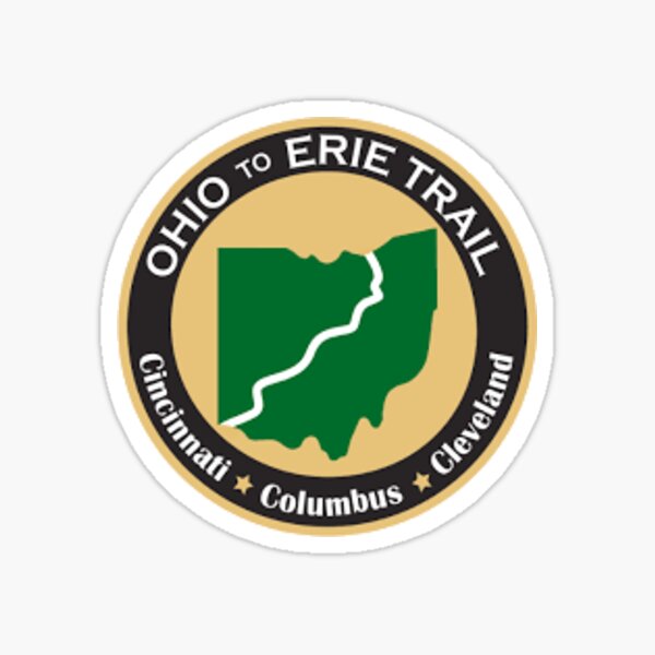 Aperçu de l'œuvre Ohio à Erie Trail créée et vendue par Broken Antler Designs .
