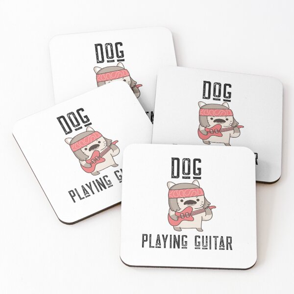 Item preview, Dog playing guitar - dog gifts, dog lovers gifts, dogtor lover, dog mother designed and sold by mr&mrsmalik malik.