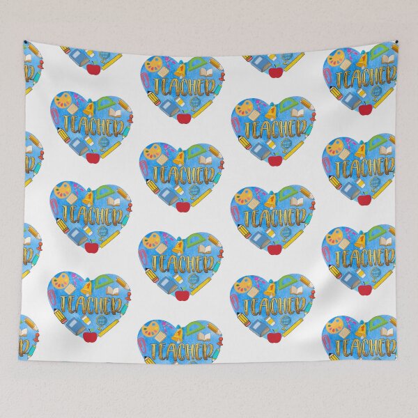 Item preview,  Teacher Heart- Teacher Back to School Gifts designed and sold by younghopes.