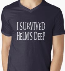 I Survived... Men's V-Neck T-Shirt