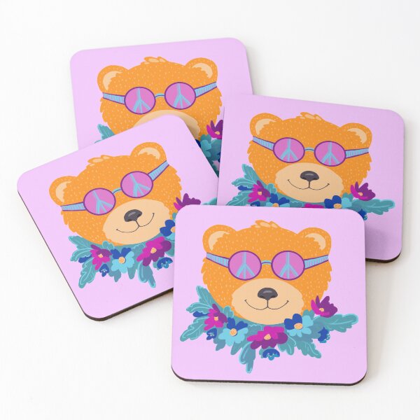 Item preview,    Cute Hippie Bear designed and sold by inga-ra.