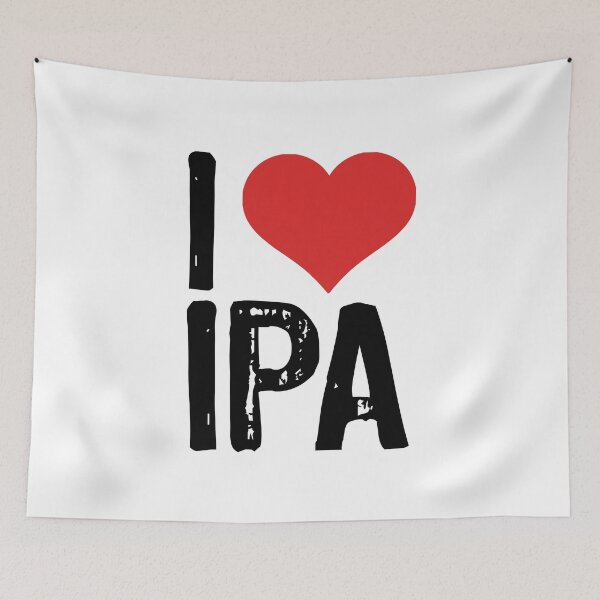 Artikelvorschau, Ich liebe IPA entworfen und verkauft von The "I Love Everything" Shop.