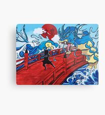 Stay Alert Metal Print