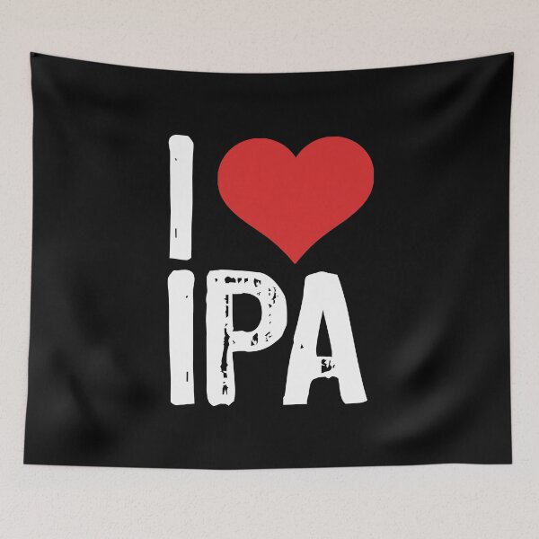 Aperçu de l'œuvre J'aime l'IPA créée et vendue par The "I Love Everything" Shop.