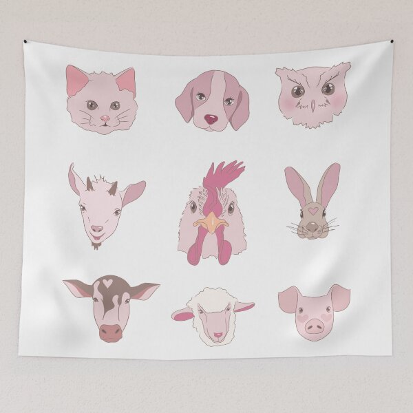 Item preview, Farm animals sticker pack designed and sold by Pauli-.