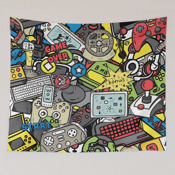 Item preview, Gaming Colour wallpaper designed and sold by pejimages.
