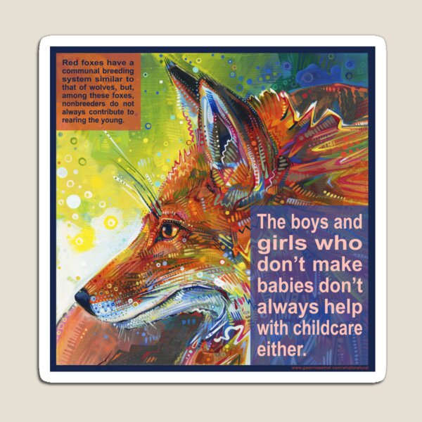 Outfox (Red Fox) Magnet