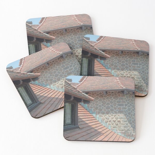 Item preview, Vintage Decorated roof siding and walls designed and sold by Ruth Curtis.