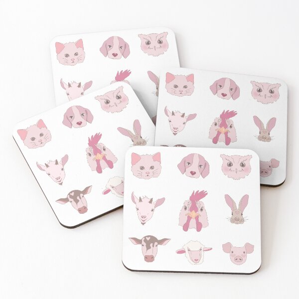 Item preview, Farm animals sticker pack designed and sold by Pauli-.