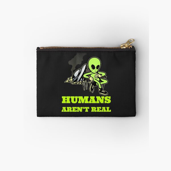 Item preview, Humans aren't real alien design designed and sold by PinkArtDesigns.