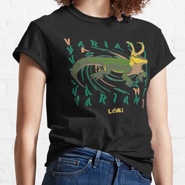 Crocodile Alligator Loki T-shirt classique