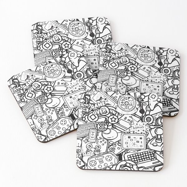 Item preview, White Gaming wallpaper designed and sold by pejimages.