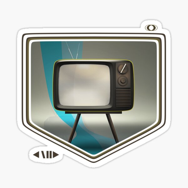 Television Sticker