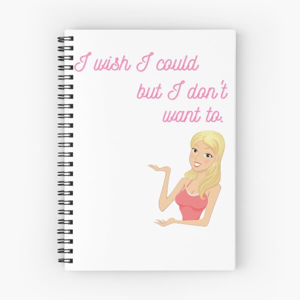 Item preview, I wish I could but I don't want to. designed and sold by AnAwkwardOtter.